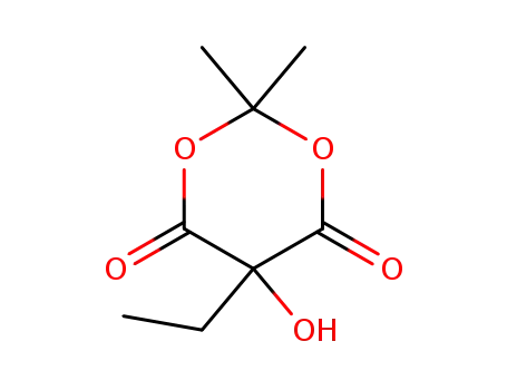 5-ethyl-5-hydroxy-2,2-dimethyl-1,3-dioxane-4,6-dione