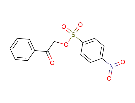 2-<(4-Nitrobenzenesulfonyl)oxy>-1-phenylethanone