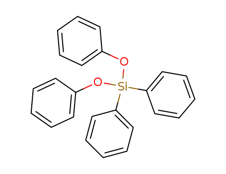 Molecular Structure of 1247-19-4 (diphenoxydiphenylsilane)