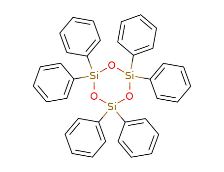 Molecular Structure of 512-63-0 (Hexaphenylcyclotrisiloxane)