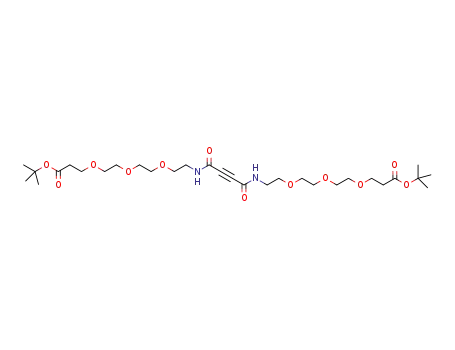 di-tert-butyl 14,17-dioxo-4,7,10,21,24,27-hexaoxa-13,18-diazatriacont-15-yne-1,30-dioate