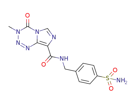 3-methyl-4-oxo-N-(4-sulfamoylbenzyl)-3,4-dihydroimidazo[5,1-d][1,2,3,5]tetrazine-8-carboxamide