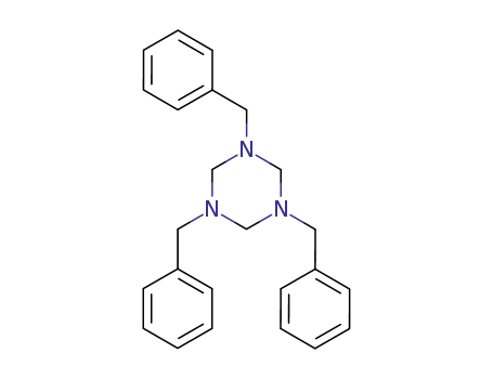 Molecular Structure of 2547-66-2 (1,3,5-TRIBENZYLHEXAHYDRO-1,3,5-TRIAZINE)