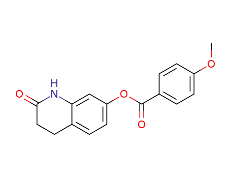 7-(4-methoxybenzoyloxy)-3,4-dihydro-1H-quinolin-2-one