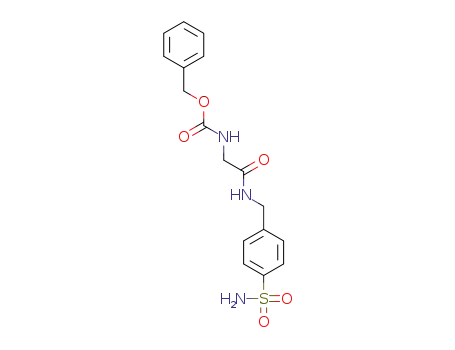 benzyl (2-oxo-2-((4-sulfamoylbenzyl)amino)ethyl)carbamate