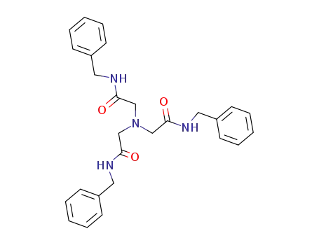 Molecular Structure of 17612-75-8 (Acetamide, 2,2',2''-nitrilotris[N-(phenylmethyl)-)