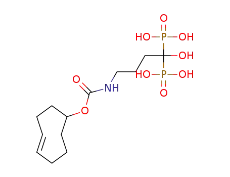 [4-(cyclooct-4-enyloxycarbonylamino)-1-hydroxy-1-phosphonobutyl]phosphonic acid