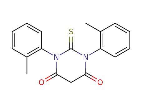 1,3-di(2-methylphenyl)-2-thiobarbituric acid