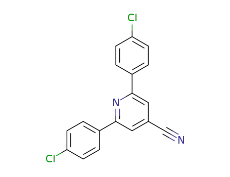2,6-bis(4-chlorophenyl)isonicotinonitrile