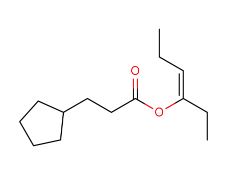 (Z)-hex-3-en-3-yl 3-cyclopentylpropanoate