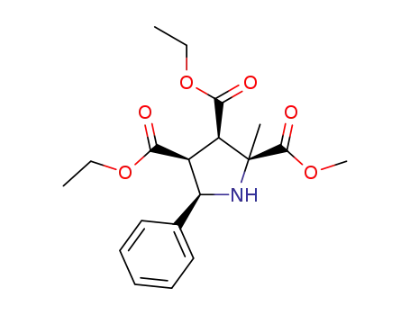 (2S,3R,4S,5R)-3,4-diethyl 2-methyl 2-methyl-5-phenylpyrrolidine-2,3,4-tricarboxylate