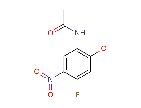 N-(4-fluoro-2-methoxy-5-nitro-phenyl)acetamide