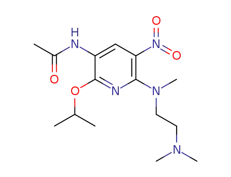 N-{6-{[2-(dimethylamino)ethyl](methyl)amino}-2-isopropyloxy-5-nitropyridin-3-yl}acetamide