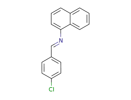 (E)-N-(4-chlorobenzylidene) naphthalen-1-amine