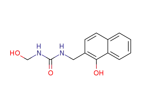 N-hydroxymethyl-N'-(1-hydroxy-[2]naphthylmethyl)-urea