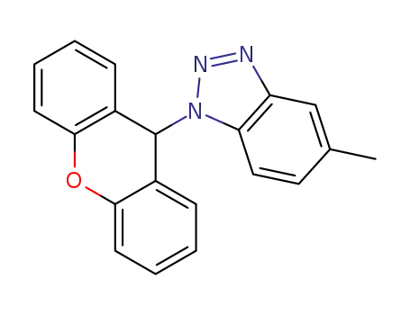 5-methyl-1-(9H-xanthen-9-yl)-1H-benzo[d][1,2,3]triazole