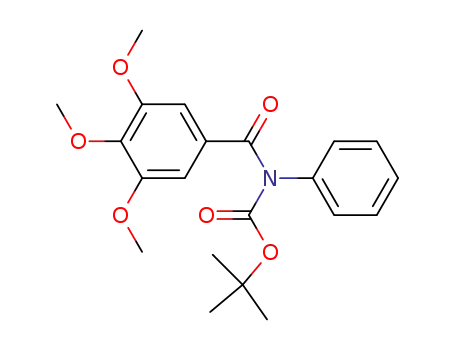 tert-butyl phenyl(3,4,5-trimethoxybenzoyl)carbamate