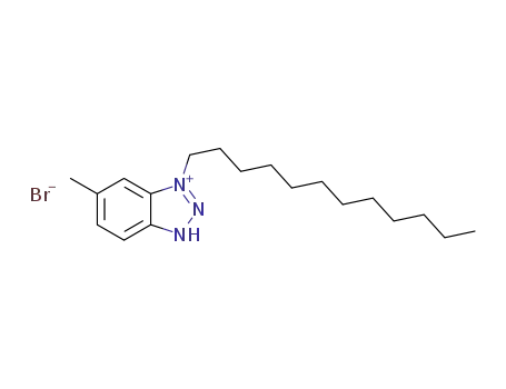 1-dodecyl-5-methyl-1H-benzo[d][1,2,3]triazole-1- ium bromide