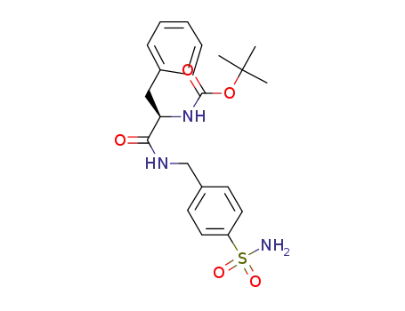 tert-butyl (R)-(1-oxo-3-phenyl-1-((4-sulphamoylbenzyl)amino)propan-2-yl)carbamate