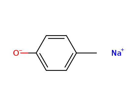 Molecular Structure of 1121-70-6 (sodium p-cresolate)