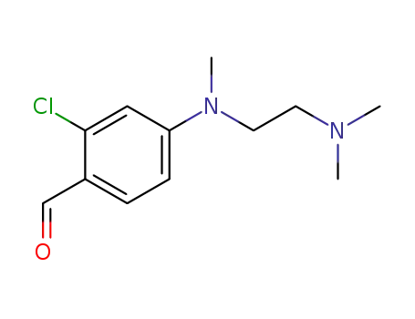 2-chloro-4-{[2-(dimethylamino)ethyl](methyl)amino}benzaldehyde