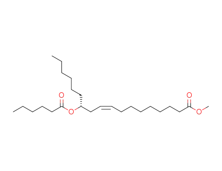 methyl (12R)-hexanoyloxyoleate