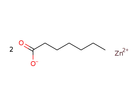 Molecular Structure of 5261-20-1 (ZINC HEPTOATE)