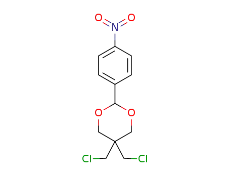 2-[4-nitrophenyl]-5,5-dichloromethyl-1,3-dioxane
