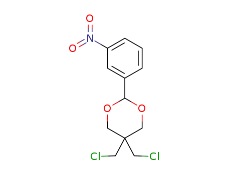 2-(3-nitrophenyl)-5,5-dichloromethyl-1,3-dioxane