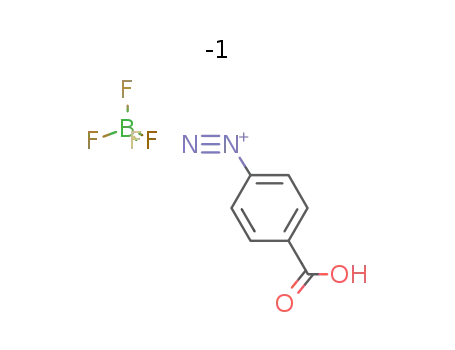 Molecular Structure of 456-25-7 (4-carboxybenzediazonium  tetrafluoroborate)