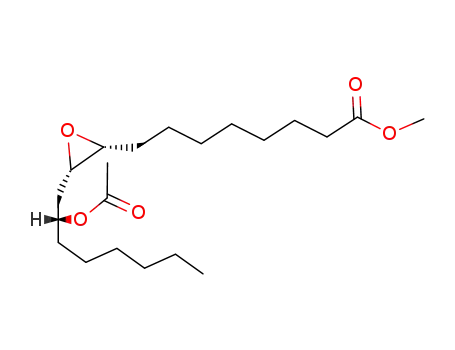 (9R,10S,12R)-12-acetoxy-9,10-epoxy-octadecanoic acid methyl ester