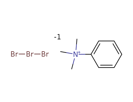 4207-56-1,Phenyltrimethylammonium tribromide,Trimethylphenylammonium tribromide;Benzenaminium, N,N,N-trimethyl-, (tribromide);Jacques reagent;Benzenaminium,N,N,N-trimethyl-,(tribromide);40379-10-0;Benzenaminium, N,N, N-trimethyl-, (tribromide);Ammonium, trimethylphenyl-, (tribromide);3426-74-2;