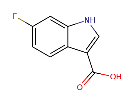 6-Fluoro-1H-indole-3-carboxylic acid cas  23077-44-3