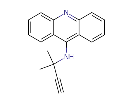 9-(1,1-Dimethyl-2-propinyl)-9-aminoacridin