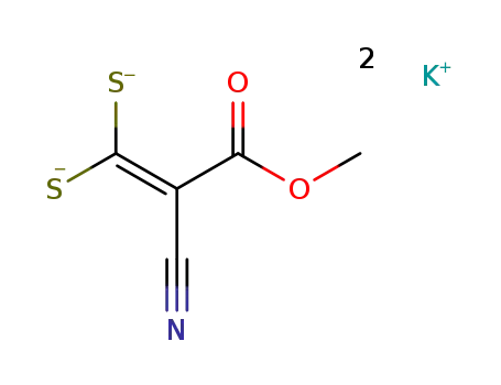 potassium 2-cyano-3-methoxy-3-oxoprop-1-ene-1,1-bis(thiolate)