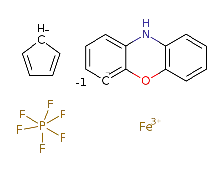 η6-phenoxazine-η5-cyclopentadienyliron hexafluorophosphate