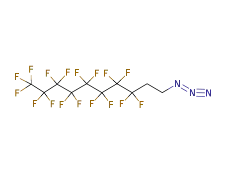 Molecular Structure of 121177-79-5 (Decane, 10-azido-1,1,1,2,2,3,3,4,4,5,5,6,6,7,7,8,8-heptadecafluoro-)