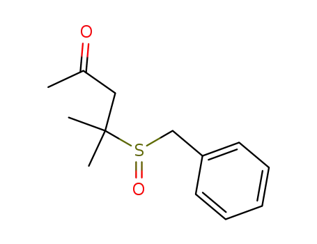 4-methyl-4-benzylsulphinylpentan-2-one