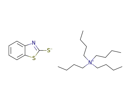 Molecular Structure of 55948-28-2 (tetrabutylammonium, salt with benzothiazolethi-2(3H)-one (1:1))