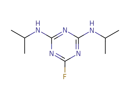 6-fluoro-N,N'-diisopropyl-[1,3,5]triazine-2,4-diamine