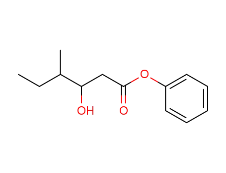 3-Hydroxy-4-methyl-hexanoic acid phenyl ester