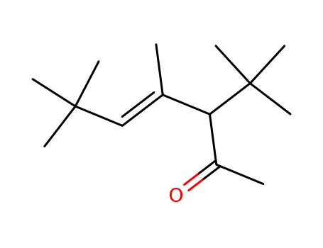 terbutyl-3 trimetyl-4,6,6 heptene-4 one-2