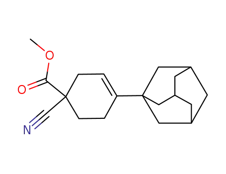 4-Adamantan-1-yl-1-cyano-cyclohex-3-enecarboxylic acid methyl ester