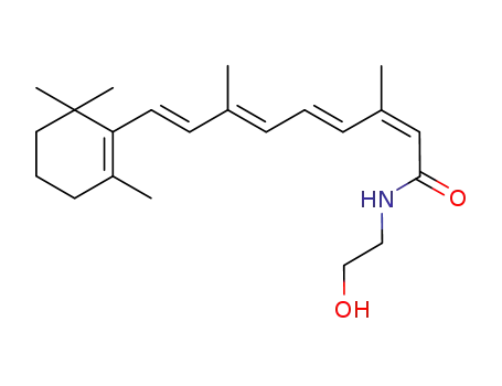 Molecular Structure of 75686-05-4 ((7cis,9cis,13cis)-15-[(2-hydroxyethyl)amino]retinal)