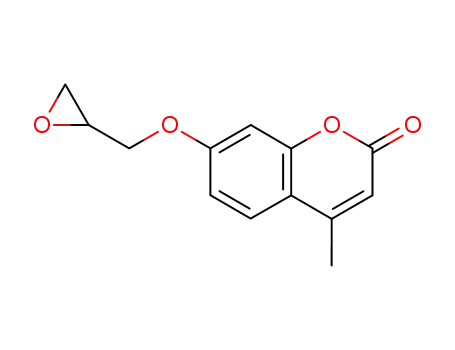 4-methyl-7-(oxiran-2-ylmethoxy)-2H-1-benzopyran-2-one