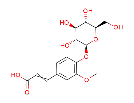 ferulic acid 4-O-β-D-glucopyranoside