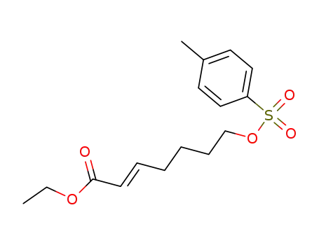 (E)-ethyl 7-(tosyloxy)hept-2-enoate