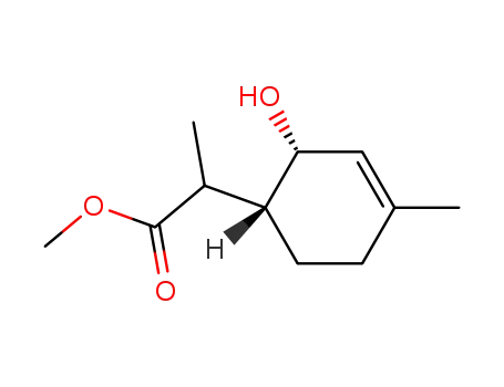 2-((1R,2S)-2-Hydroxy-4-methyl-cyclohex-3-enyl)-propionic acid methyl ester