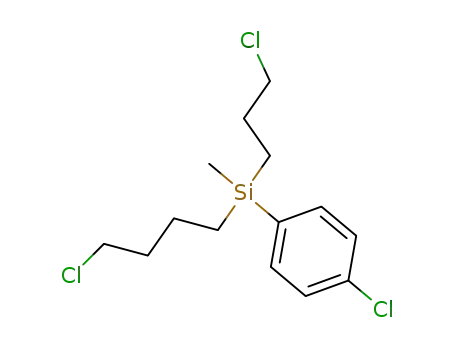 (4-chlorobutyl)(4-chlorophenyl)(3-chloropropyl)methylsilane