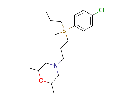 4-{3-[(4-Chloro-phenyl)-methyl-propyl-silanyl]-propyl}-2,6-dimethyl-morpholine